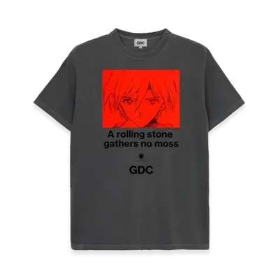 GDC x Neon Genesis Evangelion Kaworu Nagisa Tee "Charcoal"