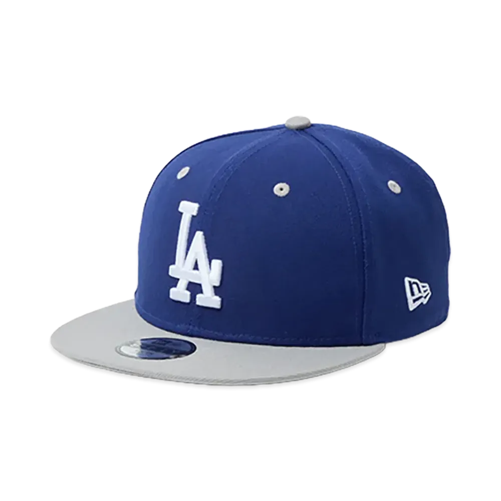 NEW ERA Powered by GORO NAKATSUGAWA (MIN-NANO) Youth 9Fifty Kids Los Angeles Dodgers "Dark Royal/Gray"