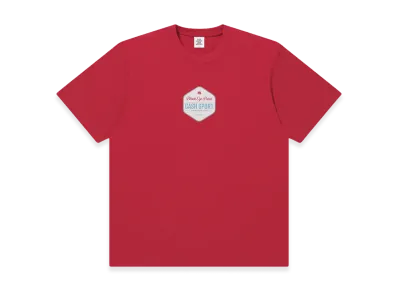 BlackEyePatch Cash Sport Label Tee "Red"