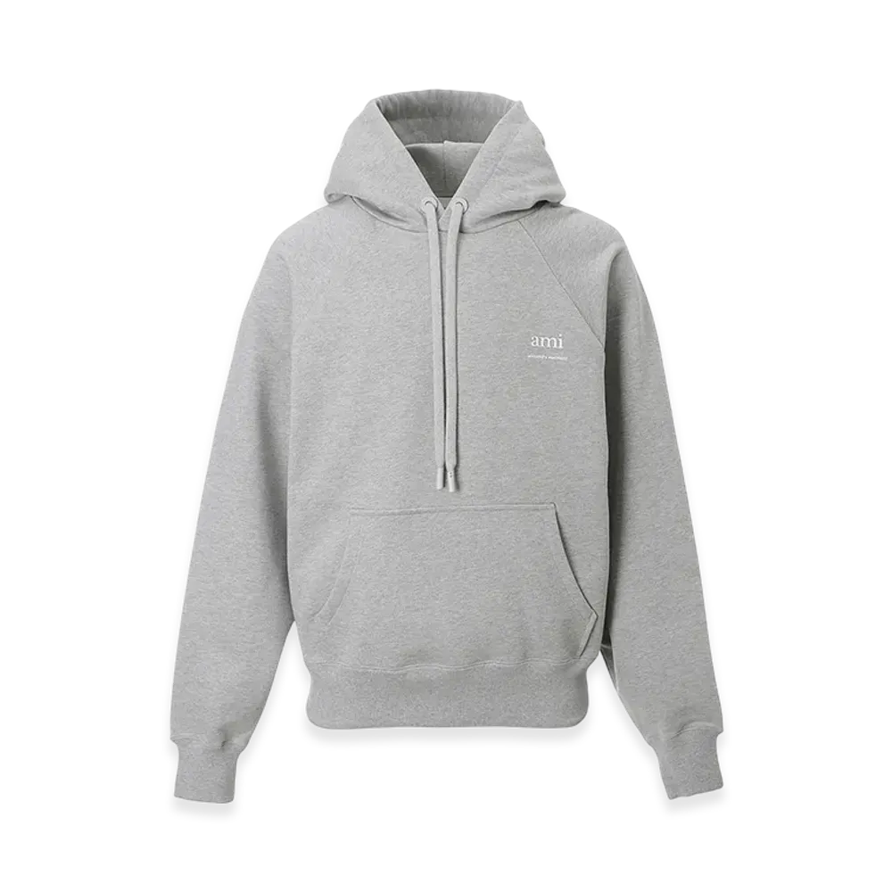 AMI PARIS Hoodie "Heatherashgrey"