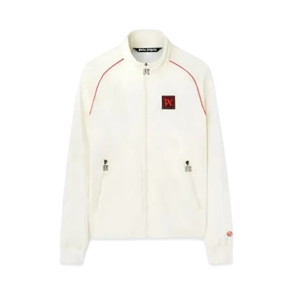PALM ANGELS Coach Jacket Money Gram HAAS F1 Team "Off White"