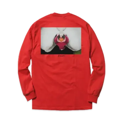 Supreme Araki Orchid L/S Tee "Red"