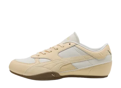 Puma Women's Bella Mina Leather "Buttercream/Chocolate Chip"