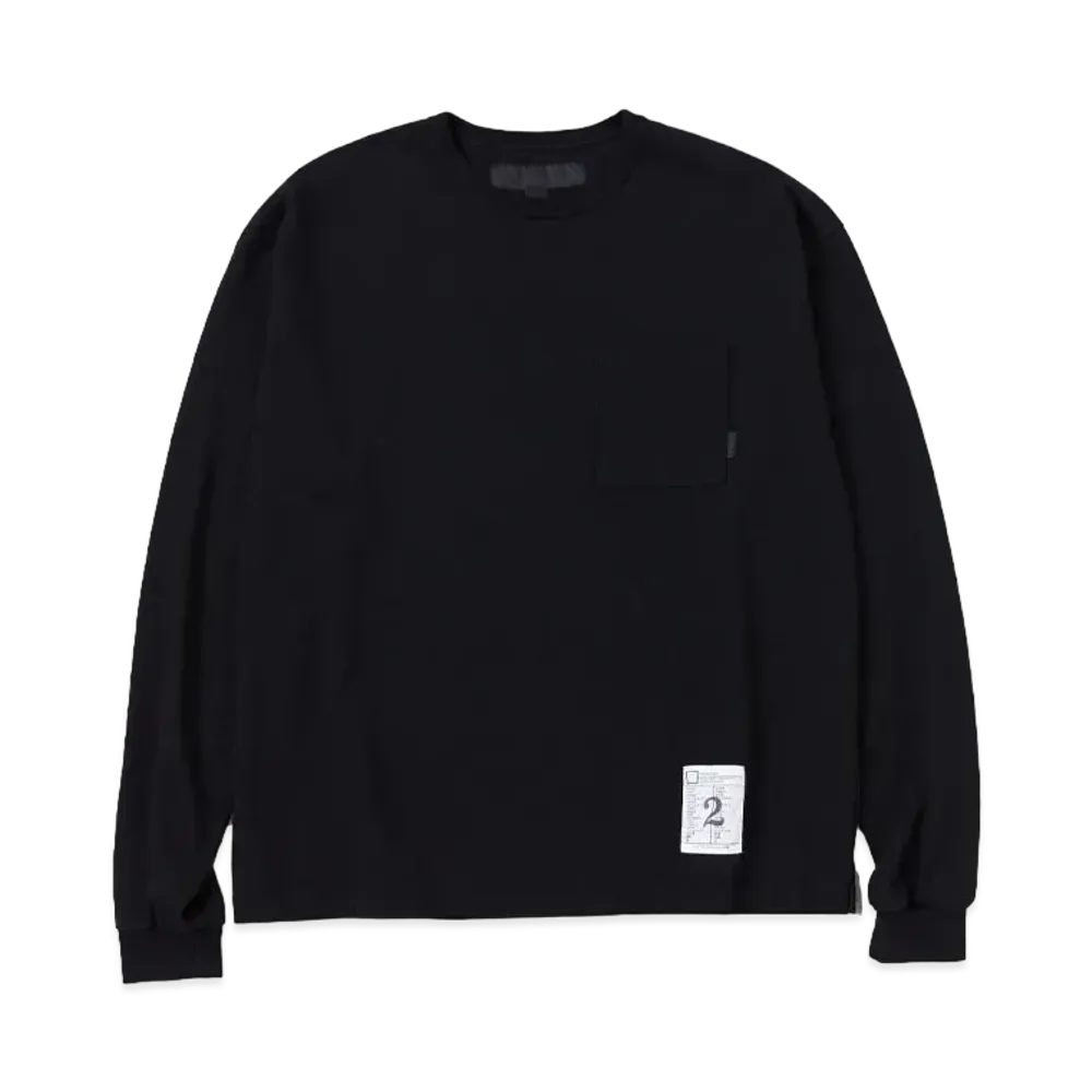 NEIGHBORHOOD BW . Crewneck LS "Black"