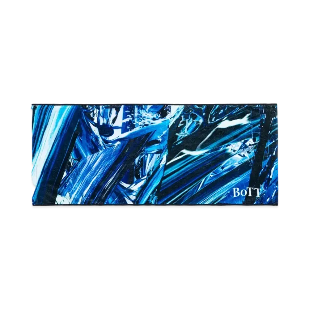 BoTT x MEGURU YAMAGUCHI Face Towel "Blue"