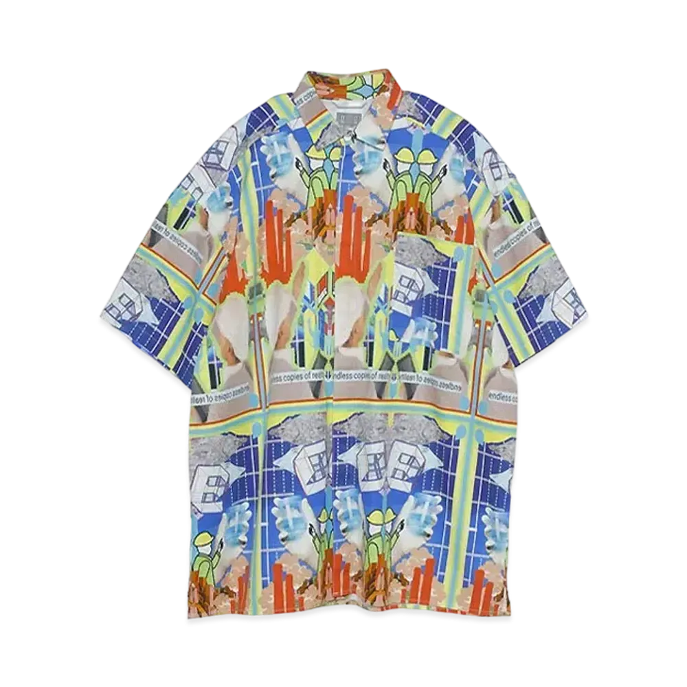 Cav Empt (C.E) MD CopiEs SHORT SLEEVE SHIRT "Multi"