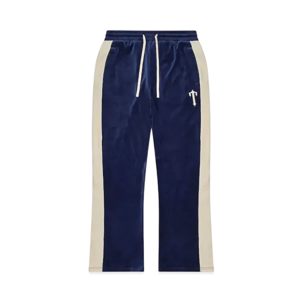 TRAPSTAR Irongate Arch Velour Tracksuit "Navy"