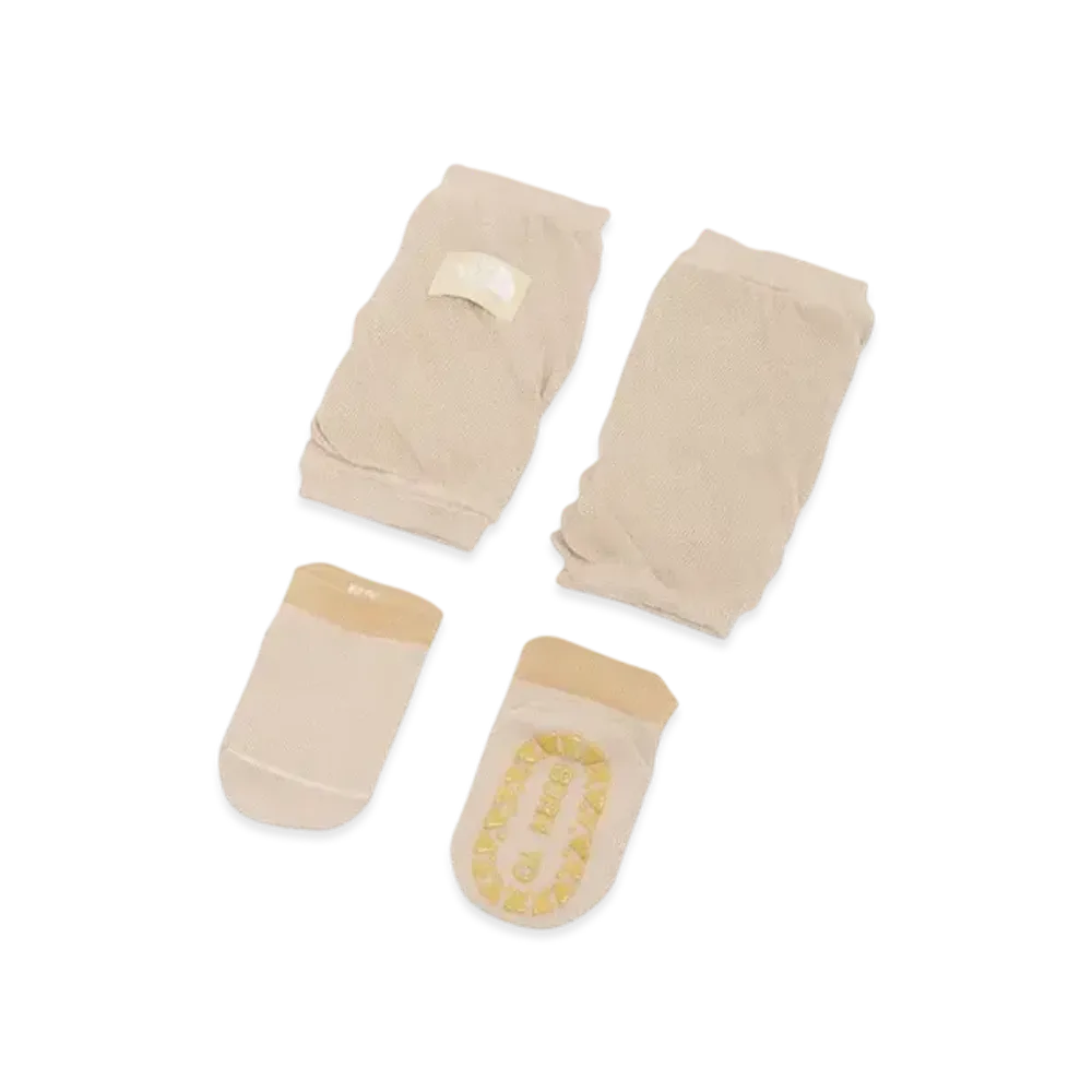 The North Face Baby Sunshade Leg Cover & Socks Set "Gravel"