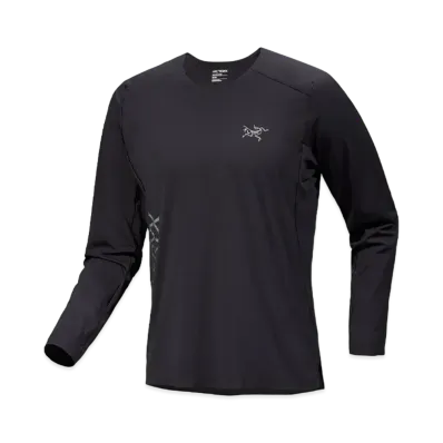 ARC'TERYX Norvan Downward Logo Long Sleeve Men's "Black"