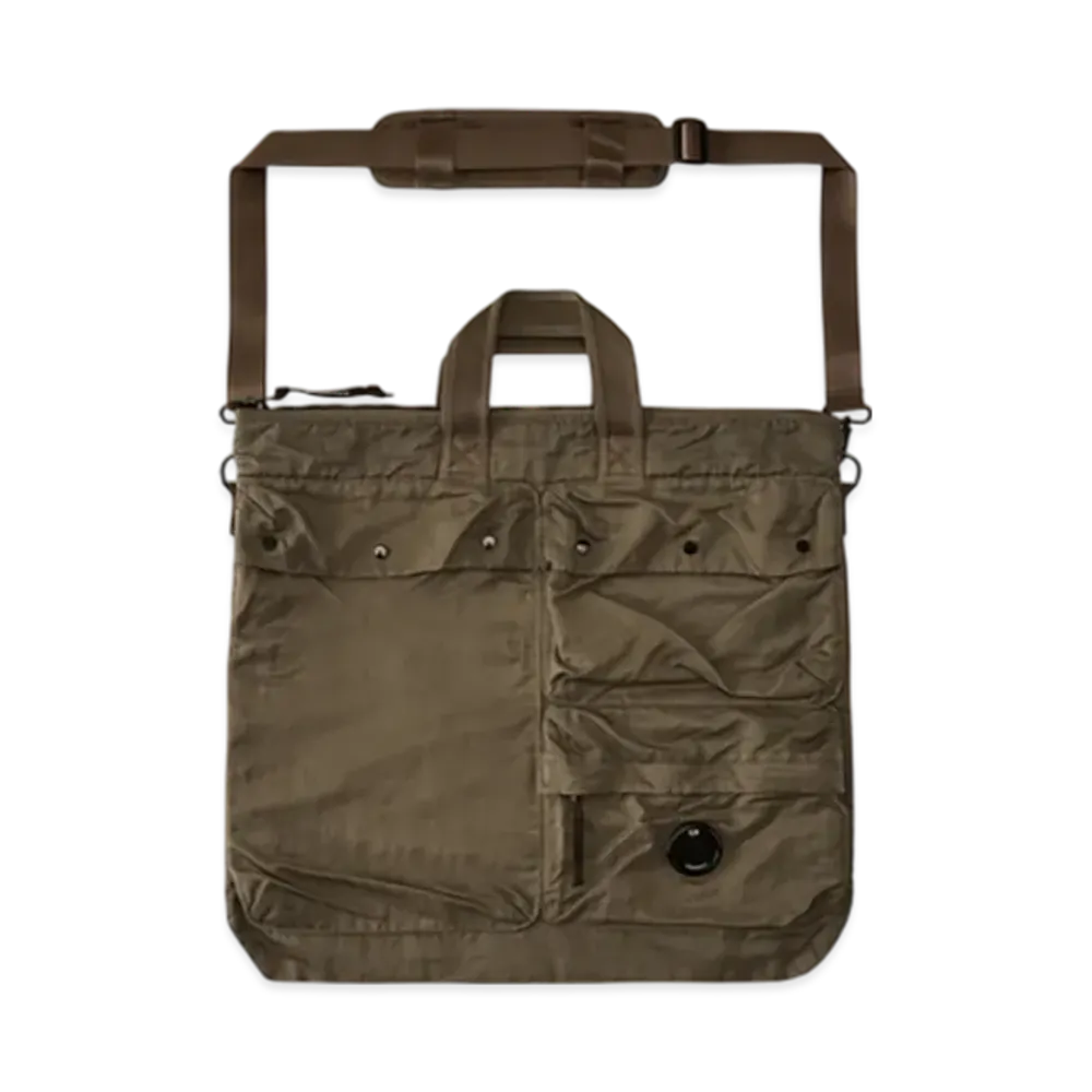 C.P. Company Nylon B Shoulder Bag "Gunmetal Grey"