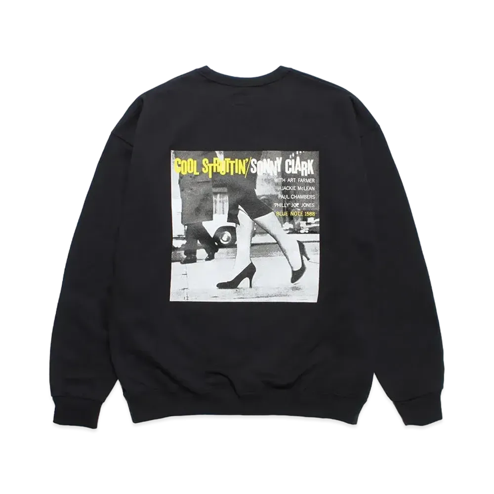 WACKO MARIA BLUE NOTE Sweat Shirt "Black"