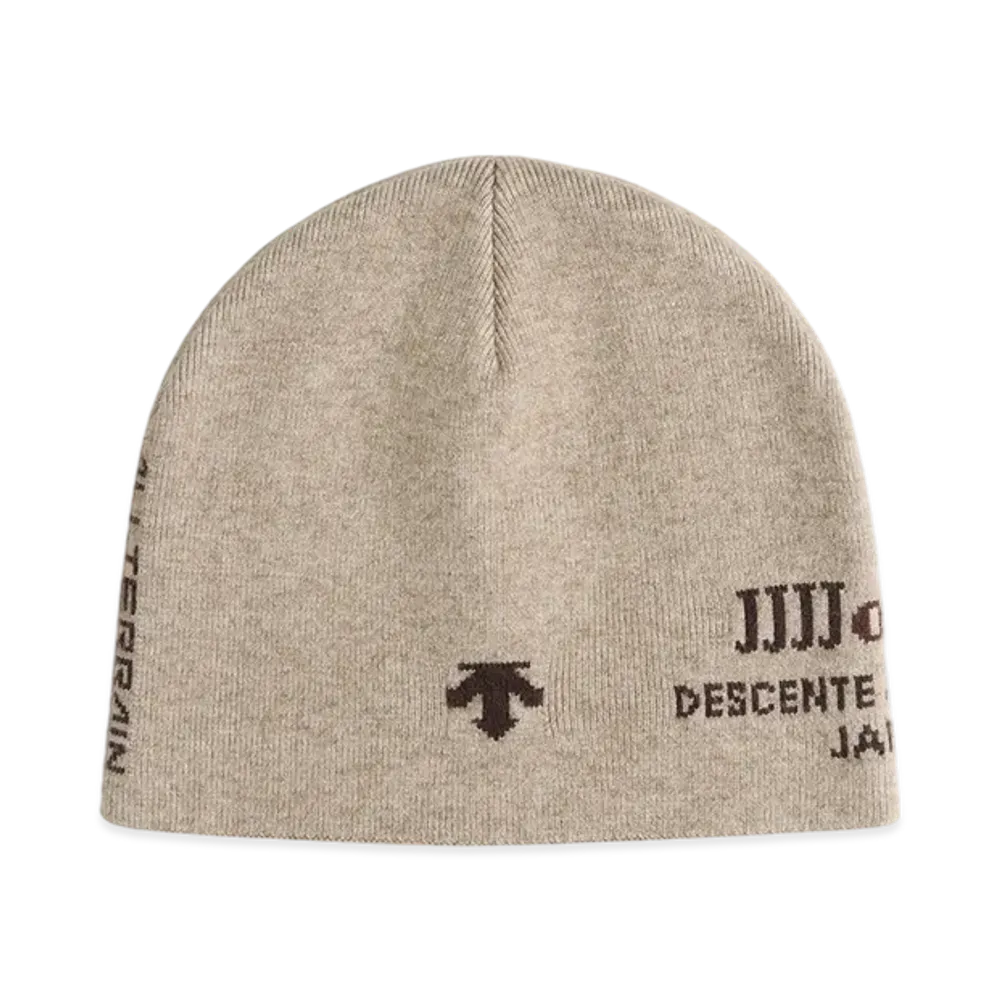 JJJJound x DESCENTE ALLTERRAIN Knit Skully "Charcoal Gray"