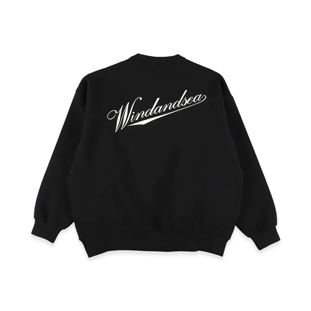WIND AND SEA Tech Crewneck Sweatshirt "Black"