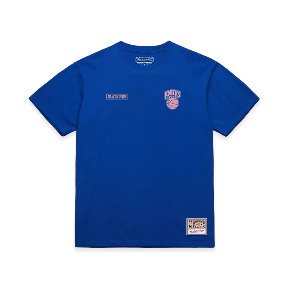 Mitchell & Ness x BLACKPINK Knicks Tee "Blue"