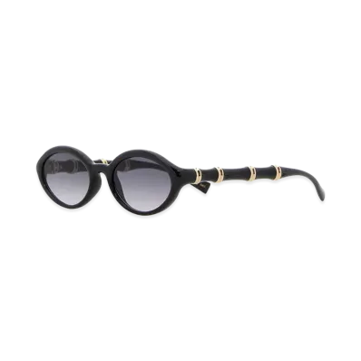 GUCCI Women's Acetate Sunglasses "Black"