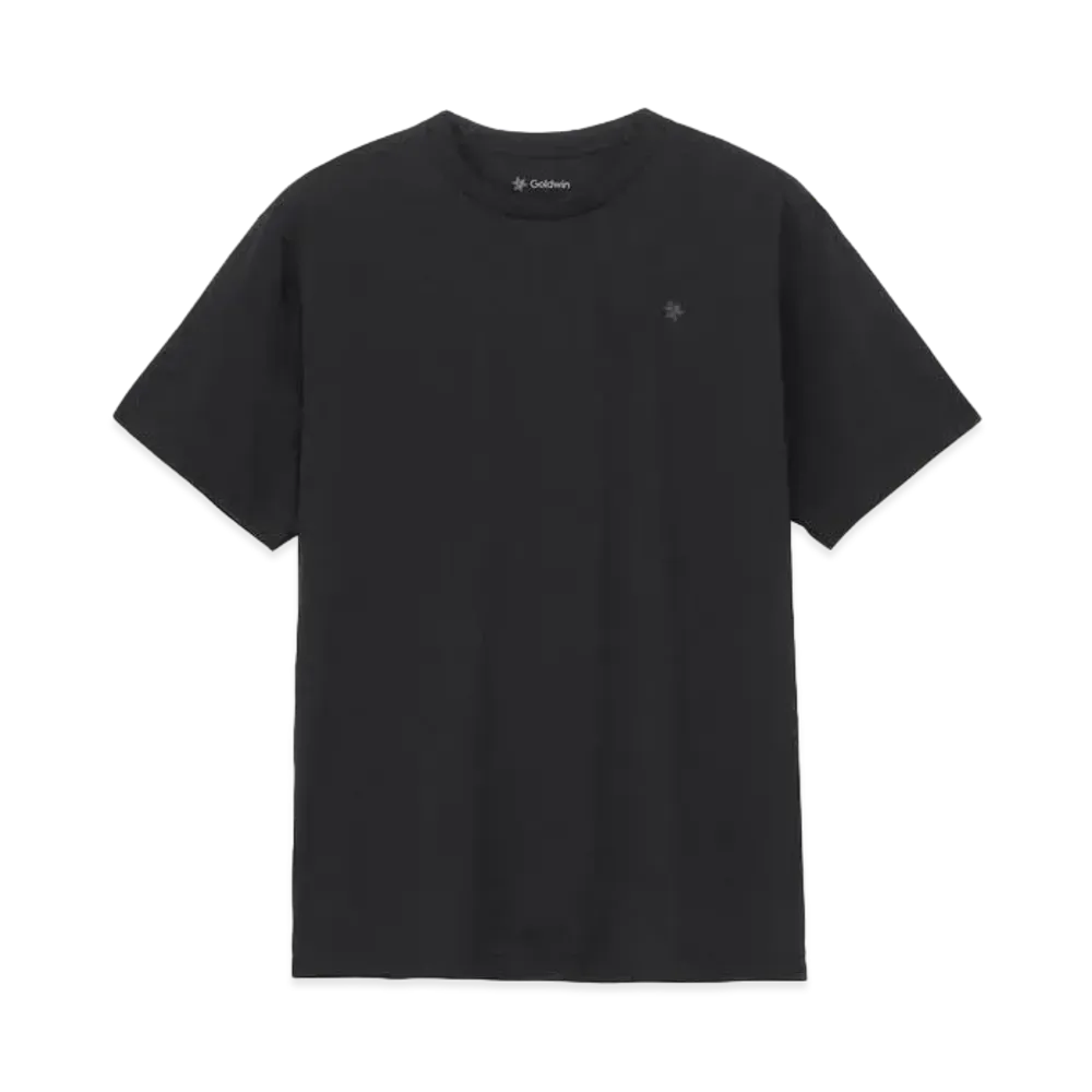 Goldwin Lettered Print T-shirt (Unisex) "Black"