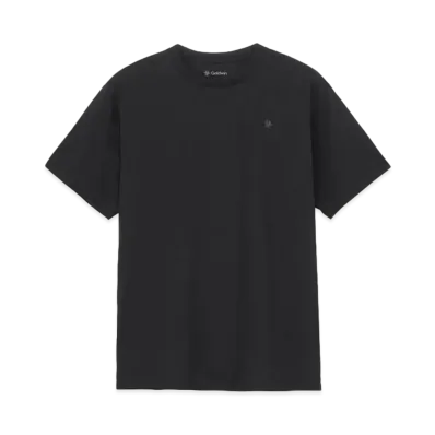 Goldwin Lettered Print T-shirt (Unisex) "Black"