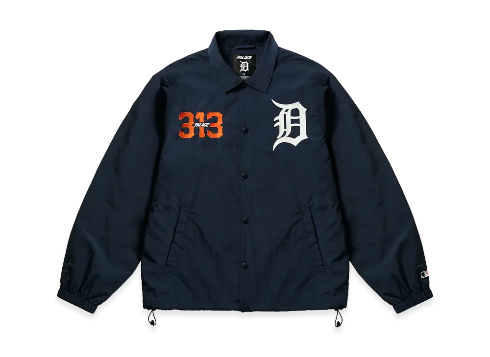 PALACE x Detroit Tigers Coach Jacket "Navy"