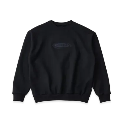 FEELS. Crewneck Sweatshirt "Black"