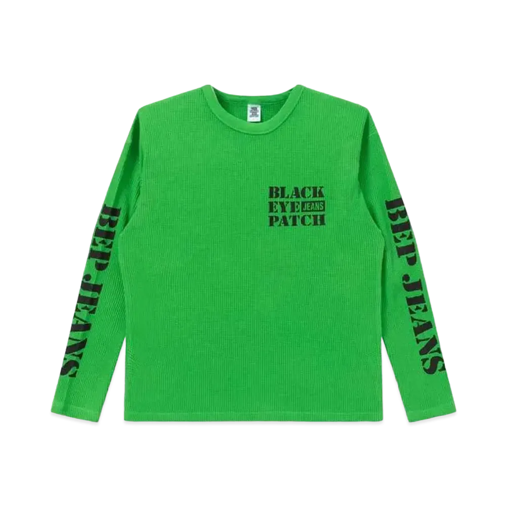 BlackEyePatch BEP Jeans Stomped Thermal L/S Tee "Green"