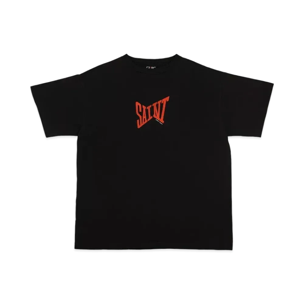SAINT Mxxxxxx LOGO T-SHIRT "Black"