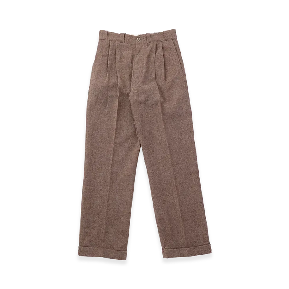 T.T Taiga Takahashi LOT.201 Work Trousers "Melange Beige"