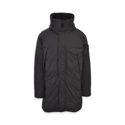 Stone Island 70821 Opaque Nylon Twill Down Parka - 22FW "Dark Grey"
