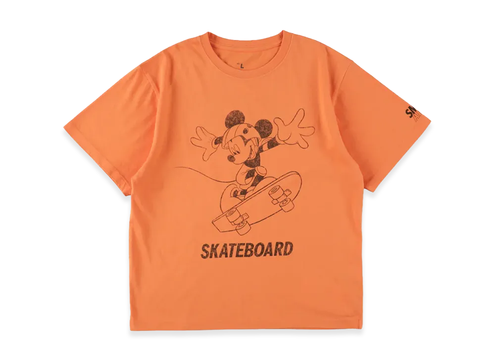 WIND AND SEA x SMOOTHY Skate Kids S/S Tee "Orange"