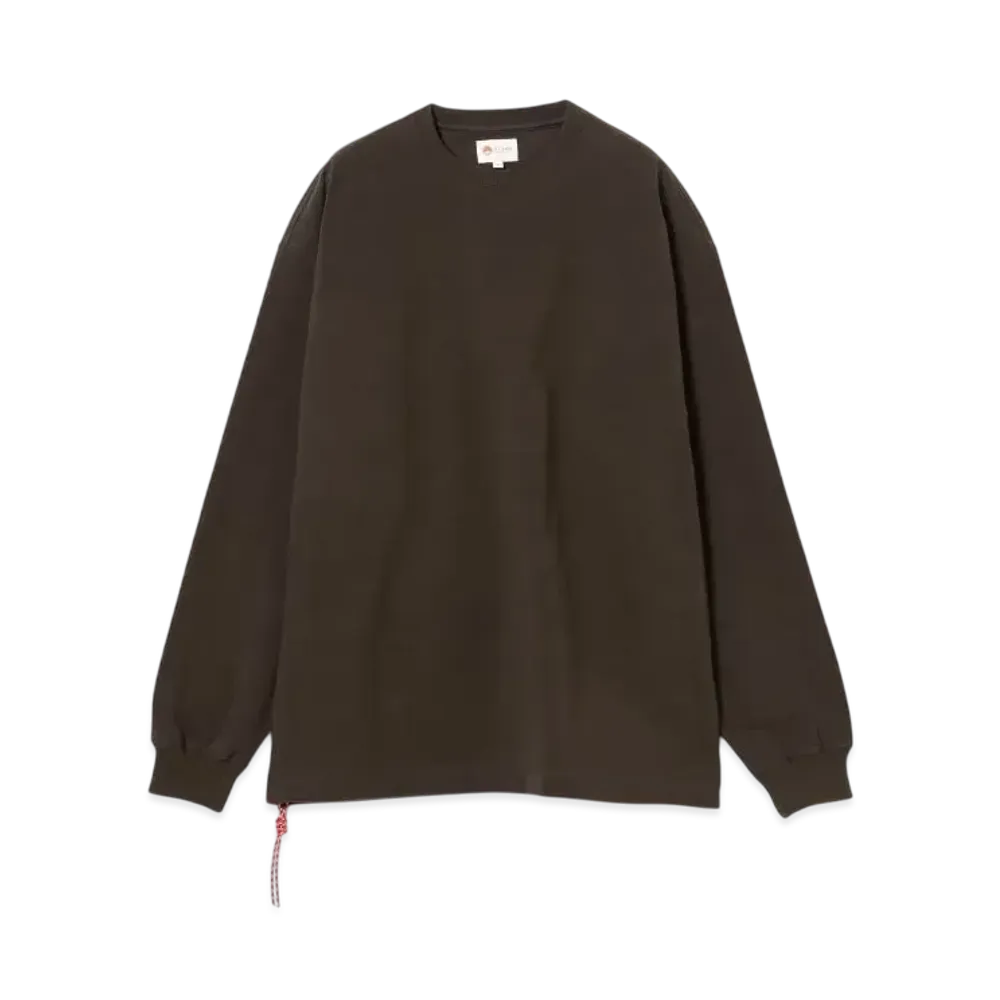 BEAMS Loose Stretch Long Sleeve "DarkBrown"