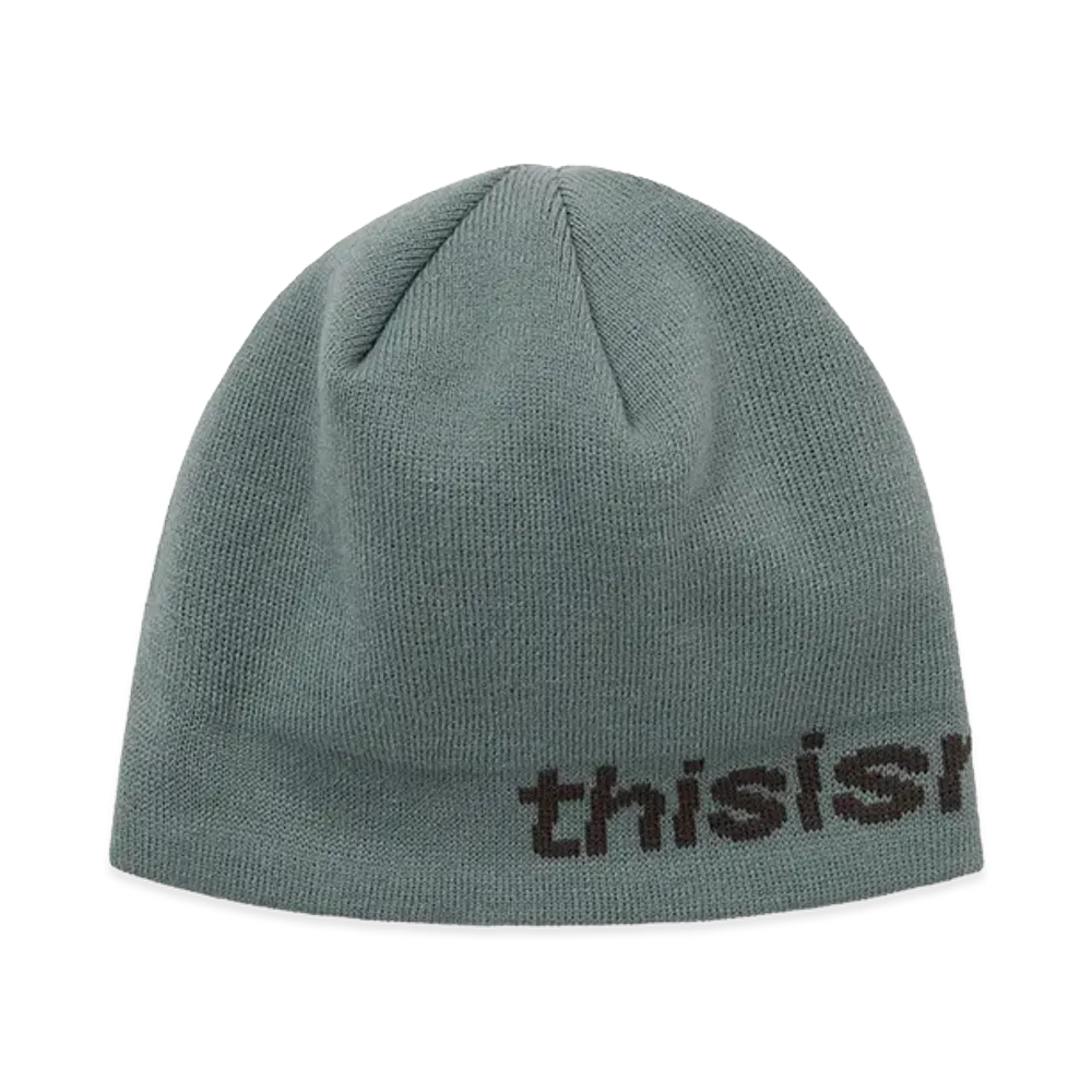 thisisneverthat SP-Logo No Cuff Beanie "Light Green"