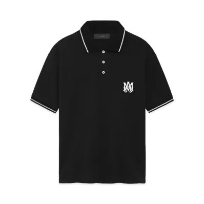 AMIRI MA Core Logo Polo "Black"