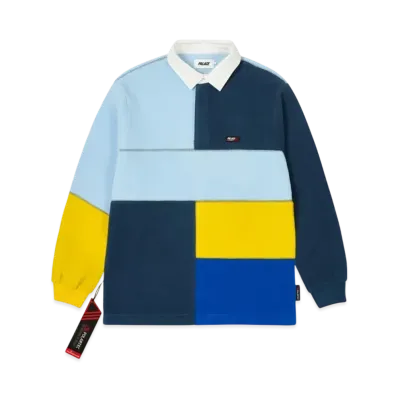PALACE Polartec Patch Up Rugby "Multi"