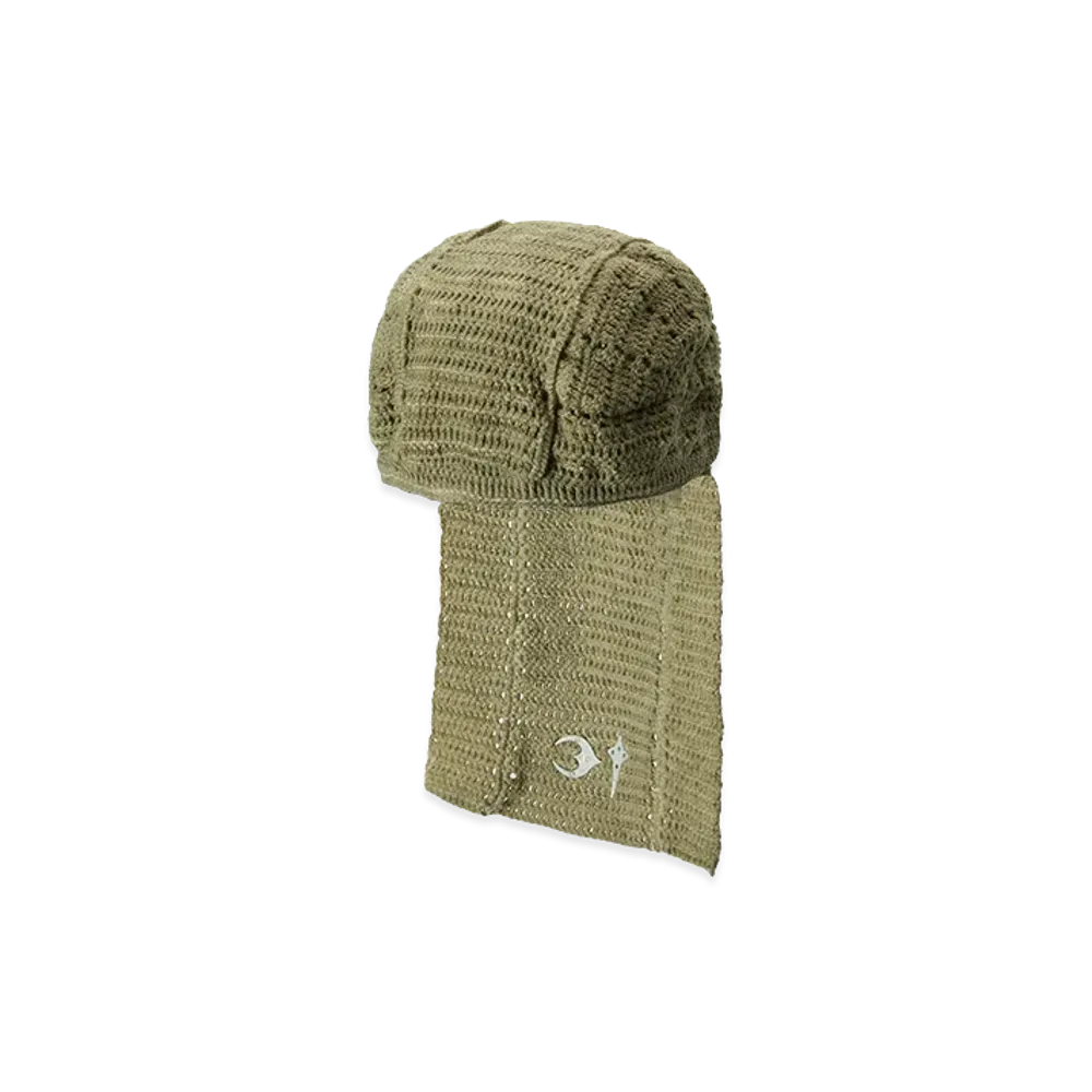 THUG CLUB TC Destroyed Crochet Tail Hat "Beige"