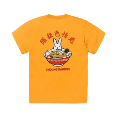 FR2 Rabbit Ramen T-shirt "Yellow"