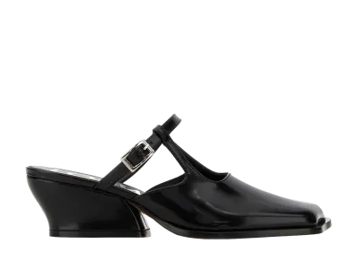 LOEWE Women's Onda Mules "Black"
