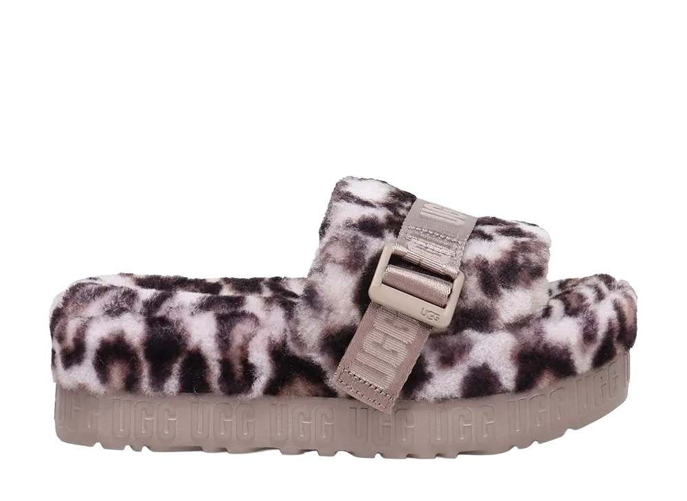 UGG Women's Fluffita Panther Print "Stormy Gray"
