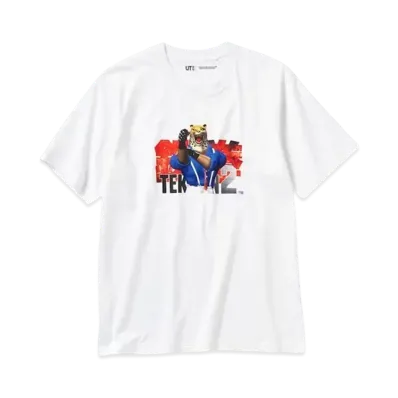 Uniqlo x Fighting Game Legends UT TEKKEN "White"