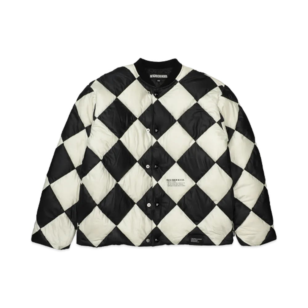 NEIGHBORHOOD Checker Down Jacket "White"