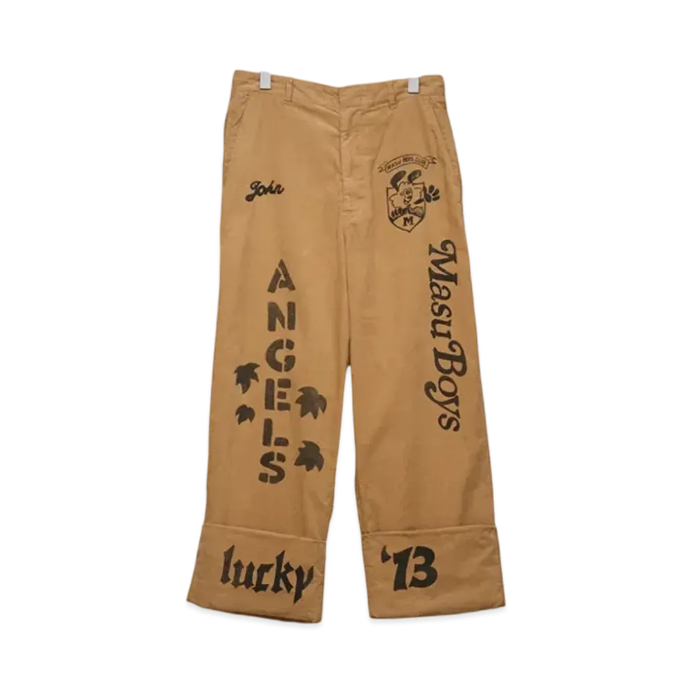 MASU x VERDY M.B.C. M.B.C. Memorial Pants "Brown"