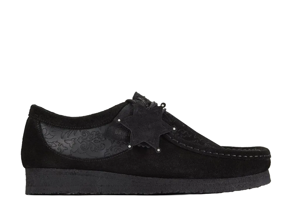 Andersson Bell × Clarks Wallabee "Black Embroidery"