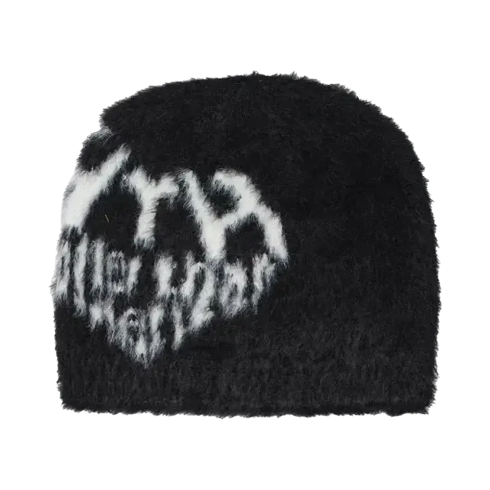 HTH shaggy heart logo beanie "BLACK"