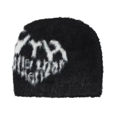 HTH shaggy heart logo beanie "BLACK"