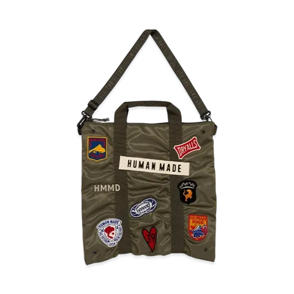 HUMAN MADE Helmet Bag "Olive Drab"