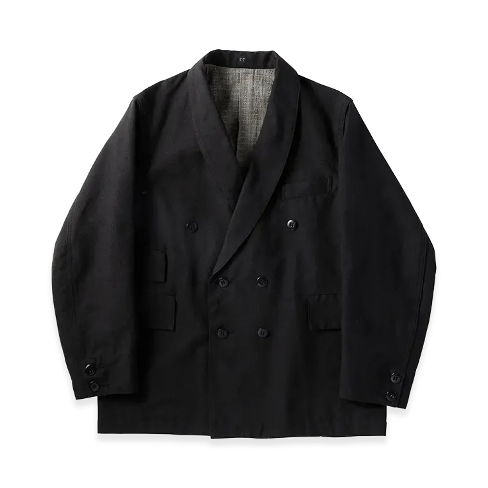 T.T Taiga Takahashi LOT.310 Shawl Collar Jacket "Melange Black"