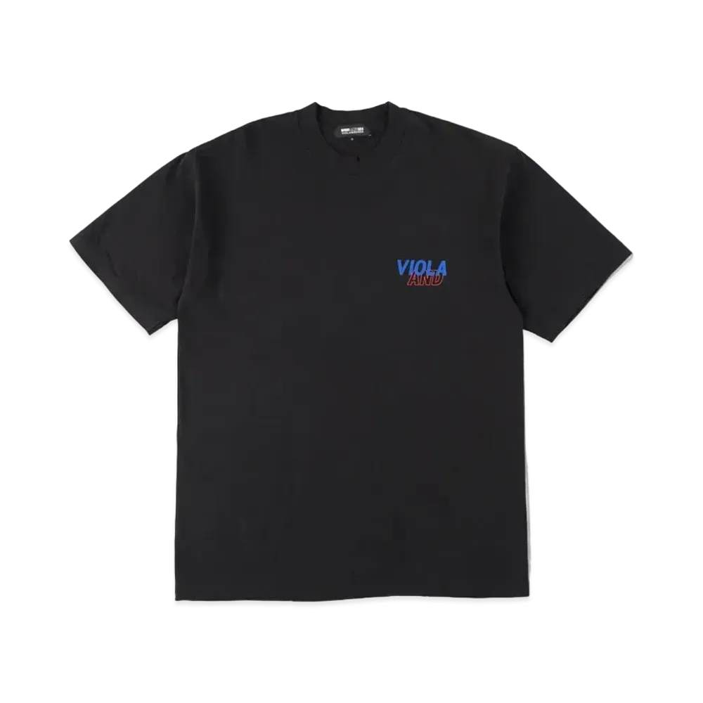 WIND AND SEA x VIOLA&ROSES (SEA-FLOWER) T-Shirt "Black"