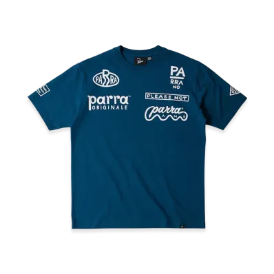 by Parra Media Training Tee "Blue"