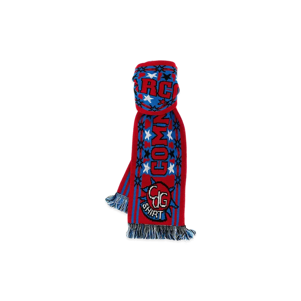 COMME des GARCONS SHIRT Intarsia Scarf "Multicolor"