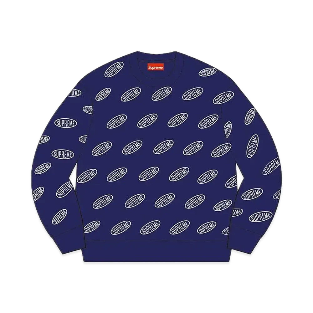 Supreme Liner Crewneck "Washed Navy"