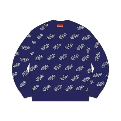 Supreme Liner Crewneck "Washed Navy"