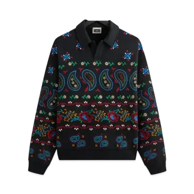 Kith Nelson Collared Overshirt "Black"